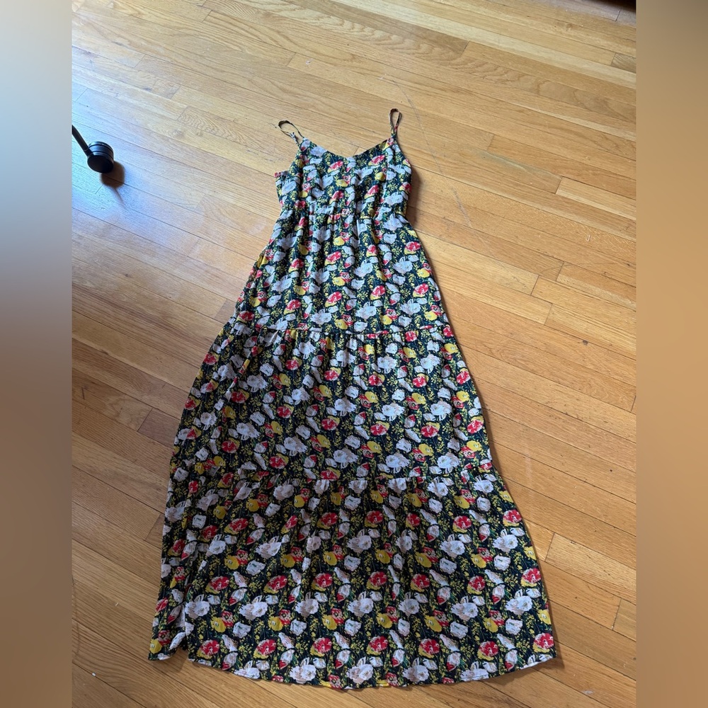 J. Crew Floral Maxi Dress